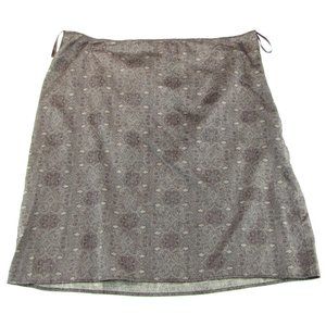 SALE! Paisley Brown Midi Knee Skirt